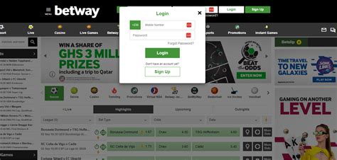 betway gh log in